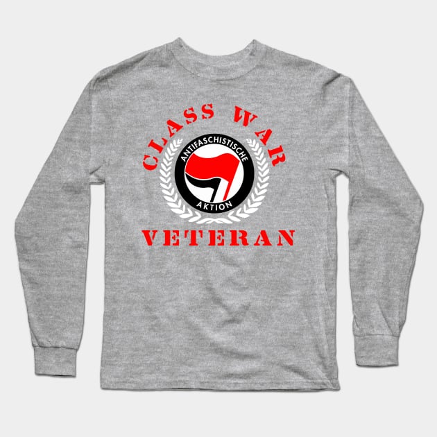 class war veteran Long Sleeve T-Shirt by remerasnerds